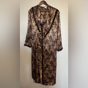 Kathryn vintage robe with nightgown size m